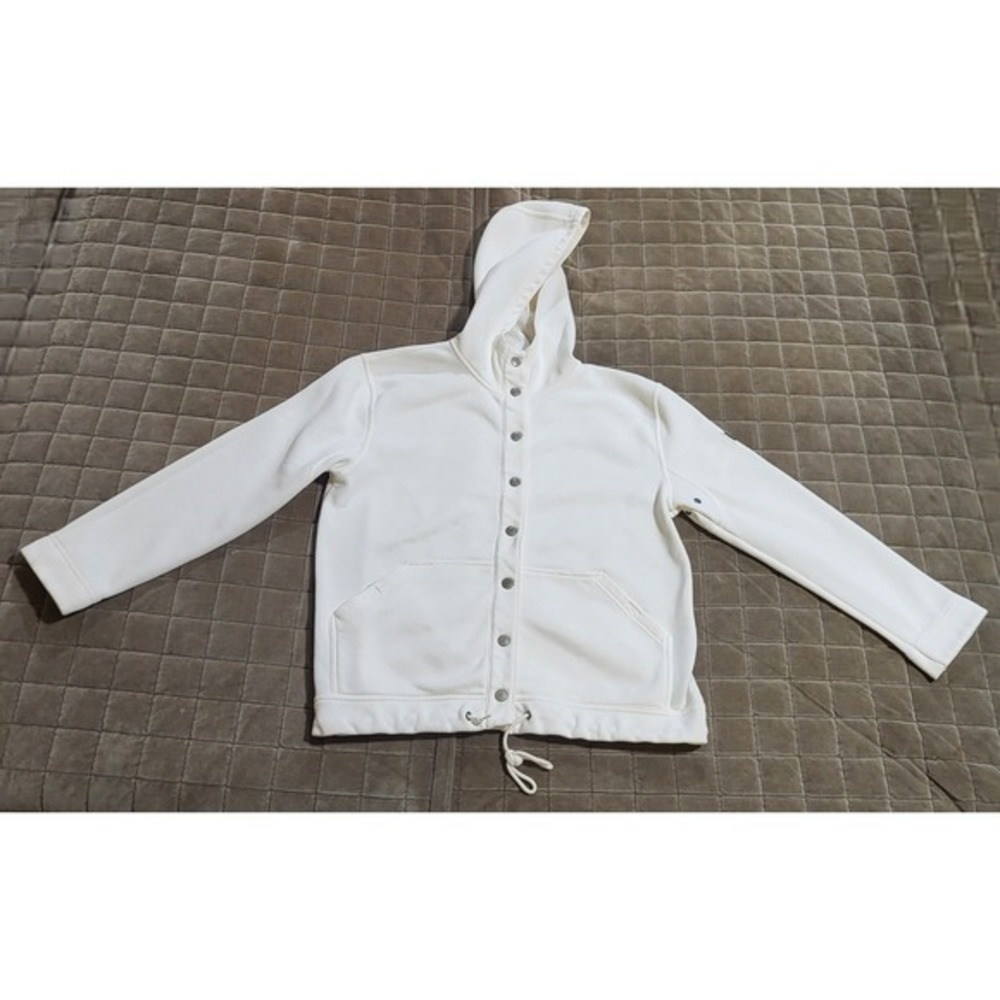 Lauren Ralph Lauren Green Label Womens Jacket Hoodie Size Medium WHITE (RL/67)